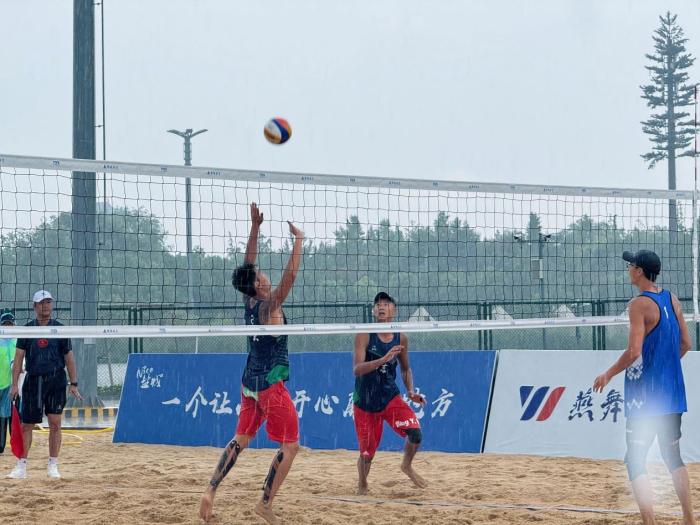 新疆江苏分获男女组冠军 全运会沙滩排球资格赛